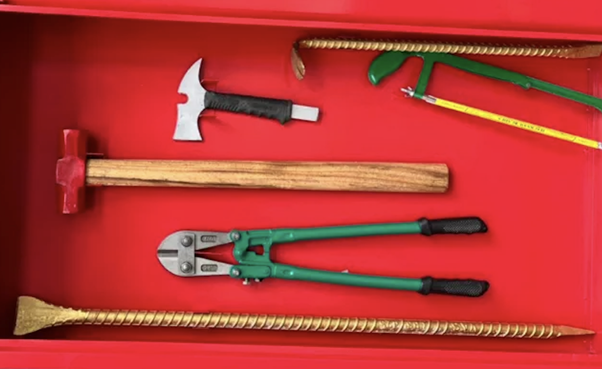 Bộ dụng cụ phá dỡ phòng cháy chữa cháy